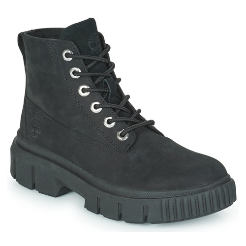 Buty Damskie Buty za kostkę Timberland Greyfield Leather Boot Czarny