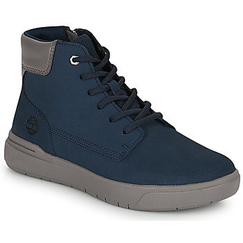 Buty Dziecko Trampki wysokie Timberland Seneca Bay 6In Side Zip Niebieski