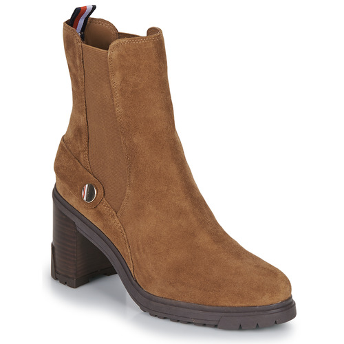 Buty Damskie Botki Tommy Hilfiger Outdoor High Heel Boot Cognac