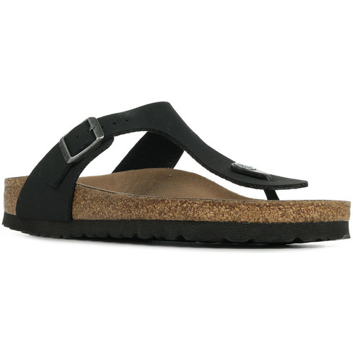 Buty Damskie Sandały Birkenstock Gizeh Bs Vegan Czarny