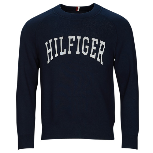 tekstylia Męskie Bluzy Tommy Hilfiger VARSITY GRAPHIC CREW NECK Marine