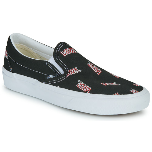 Buty Tenisówki Vans CLASSIC SLIP-ON Czarny / Czerwony