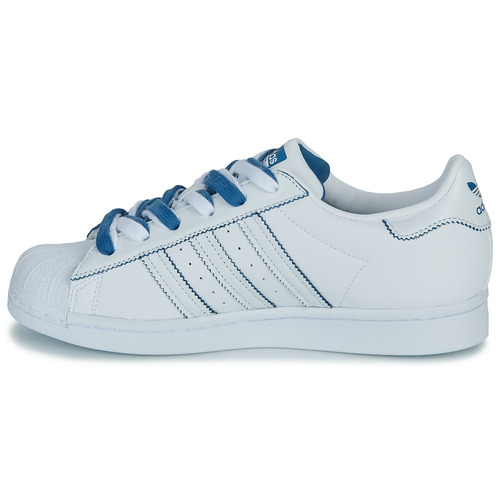 adidas Originals SUPERSTAR W Biały / Niebieski