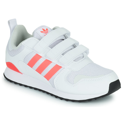 Buty Dziewczynka Trampki niskie adidas Originals ZX 700 HD CF C Biały / Koral