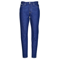 tekstylia Damskie Jeans mom Calvin Klein Jeans MOM JEAN Niebieski