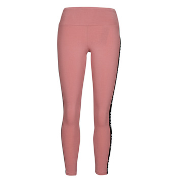 tekstylia Damskie Legginsy Guess ALINE LEGGINGS Różowy