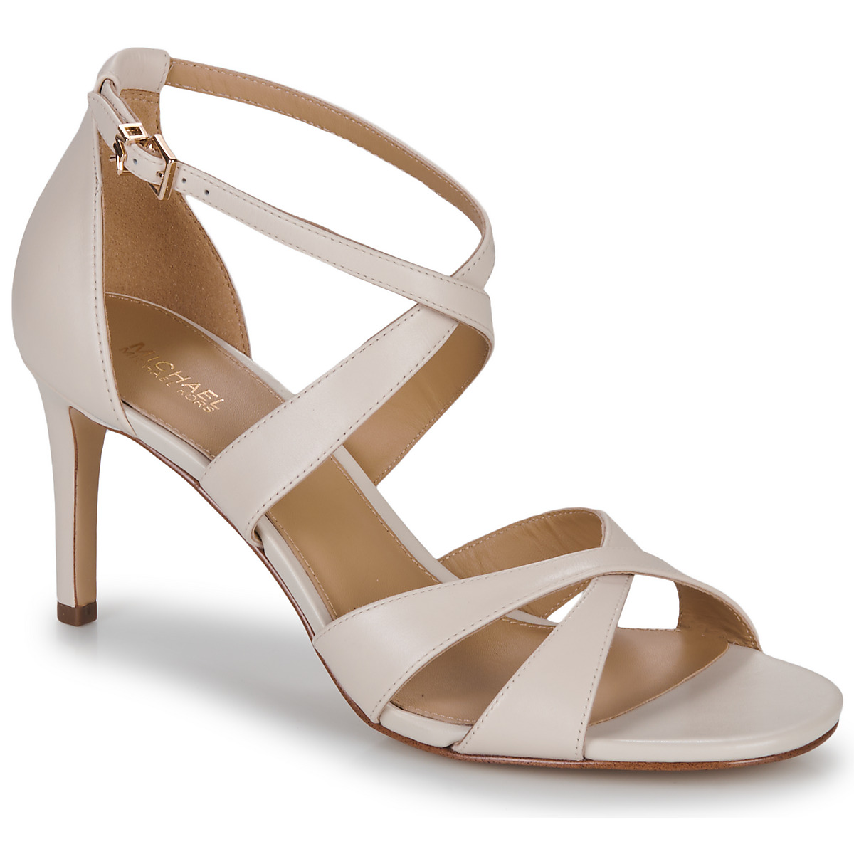 Buty Damskie Sandały MICHAEL Michael Kors KINSLEY SANDAL Beżowy / Nude