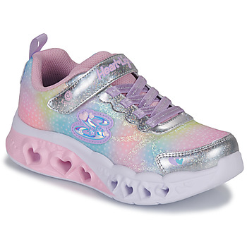 Buty Dziewczynka Trampki niskie Skechers FLUTTER HEART LIGHTS Wielokolorowy