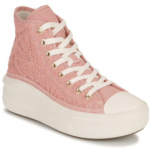 Buty Damskie Trampki wysokie Converse CHUCK TAYLOR ALL STAR MOVE-FESTIVAL  DAISY CORD Różowy