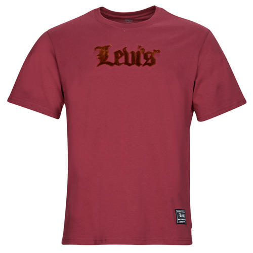 tekstylia Męskie T-shirty z krótkim rękawem Levi's SS RELAXED FIT TEE Bordeaux