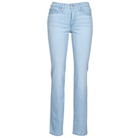 tekstylia Damskie Jeansy straight leg Levi's 314 SHAPING STRAIGHT Niebieski