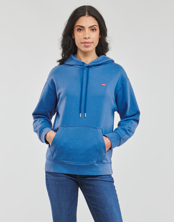 tekstylia Damskie Bluzy Levi's STANDARD HOODIE Niebieski