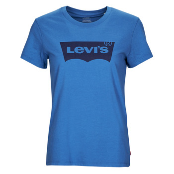 tekstylia Damskie T-shirty z krótkim rękawem Levi's THE PERFECT TEE Niebieski