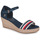 Buty Damskie Sandały Tommy Hilfiger MID WEDGE CORPORATE Marine