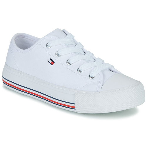 Buty Dziewczynka Trampki niskie Tommy Hilfiger ARIYA Biały