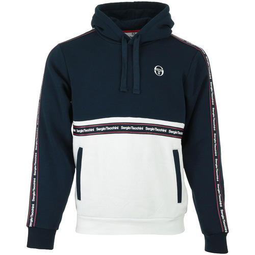 tekstylia Męskie Bluzy Sergio Tacchini Meridiano Hoodie Niebieski