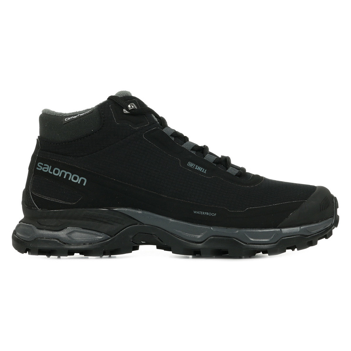 Buty Męskie Bieganie / trail Salomon Shelter Spikes Cs Waterproof Czarny