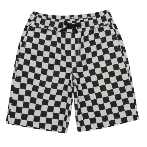 tekstylia Chłopiec Szorty i Bermudy Vans RANGE ELASTIC WAIST SHORT II BOYS Biały / Czarny