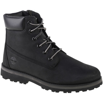 Buty Chłopiec Trekking Timberland Courma 6 IN Side Zip Boot Jr Czarny