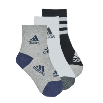 Dodatki Dziecko Skarpetki sportowe  Adidas Sportswear LK SOCKS 3PP Czarny / Biały