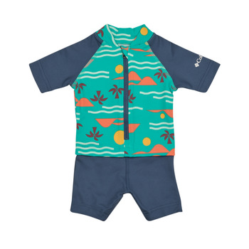 tekstylia Chłopiec Kostiumy / Szorty kąpielowe Columbia Sandy Shores Sunguard Suit Niebieski