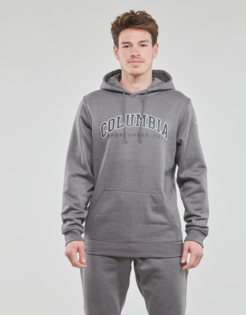 tekstylia Męskie Bluzy Columbia CSC Basic Logo II Hoodie Szary