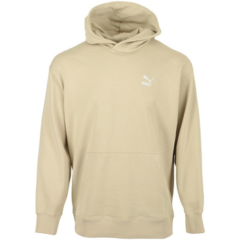 tekstylia Męskie Bluzy Puma Classics Relaxed Hoodie Beżowy