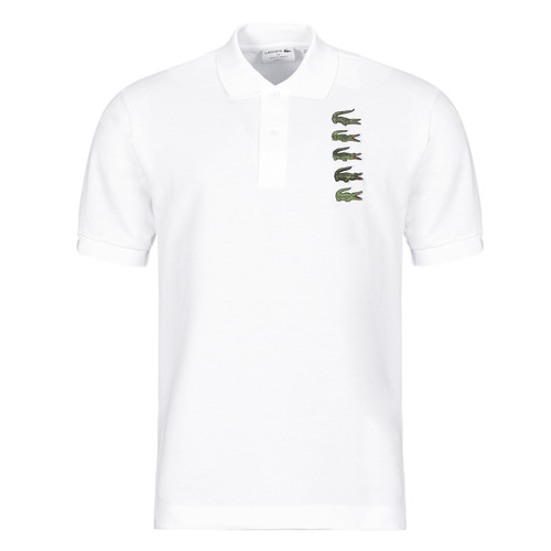 tekstylia Męskie Koszulki polo z krótkim rękawem Lacoste PH3474-001 Biały