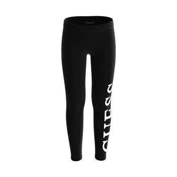 tekstylia Dziewczynka Legginsy Guess J3YB00 Czarny