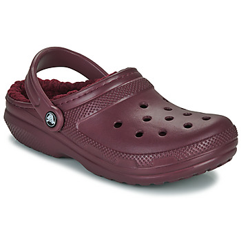 Buty Damskie Chodaki Crocs Classic Lined Clog Bordeaux