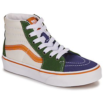 Buty Dziecko Trampki wysokie Vans UY SK8-Hi Biały / Multi