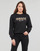 tekstylia Damskie Bluzy Guess CN SHADED LOGO SWEATSHIRT Czarny