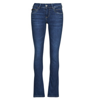 tekstylia Damskie Jeansy slim fit Pepe jeans NEW BROOKE Niebieski / Fonce