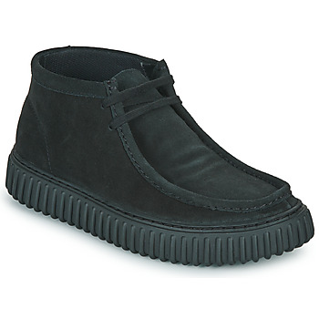 Buty Męskie Trampki wysokie Clarks TORHILL HI Czarny