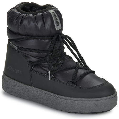 Buty Damskie Śniegowce Moon Boot MB LTRACK LOW NYLON WP Czarny