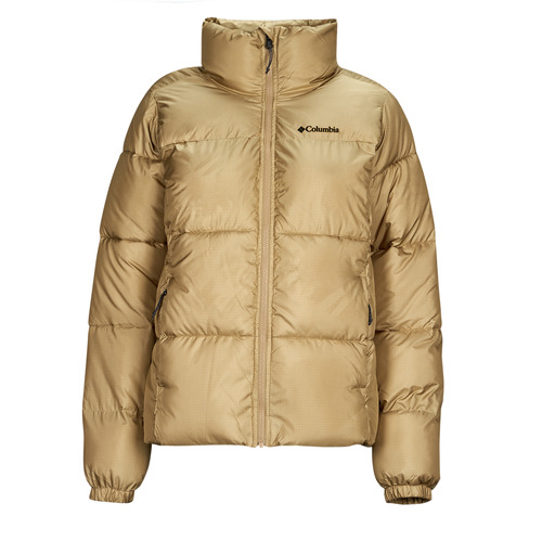 tekstylia Damskie Kurtki pikowane Columbia Puffect Jacket Beżowy