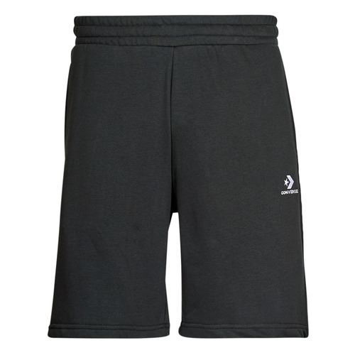 tekstylia Męskie Szorty i Bermudy Converse GO-TO EMBROIDERED STAR CHEVRON FLEECE SHORT Czarny