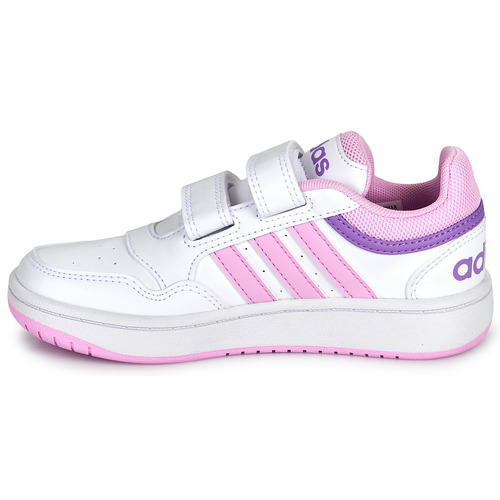 Adidas Sportswear HOOPS 3.0 CF C Biały / Różowy