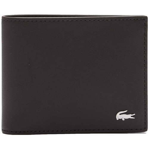 Torby Męskie Portfele Lacoste Fitzgerald Leather Wallet - Marron Brązowy