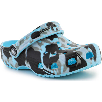 Buty Dziecko Sandały Crocs Classic Spray camo Clog kids ARCTIC 208305-411 Wielokolorowy