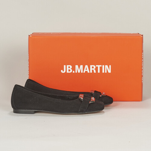 Buty Damskie Baleriny JB Martin VRAIE Chevre / Velours / Czarny