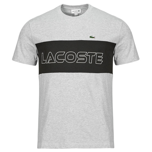 tekstylia Męskie T-shirty z krótkim rękawem Lacoste TH1712 Szary / Czarny