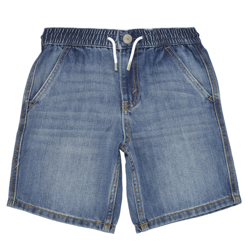 tekstylia Chłopiec Szorty i Bermudy Levi's RELAXED PULL ON SHORT Denim