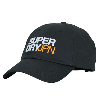 Dodatki Czapki z daszkiem Superdry BASEBALL SPORT STYLE Czarny