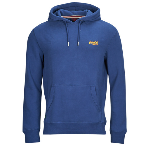 tekstylia Męskie Bluzy Superdry ESSENTIAL LOGO HOODIE Marine