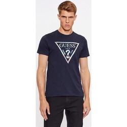 tekstylia Męskie T-shirty z krótkim rękawem Guess  Wielokolorowy