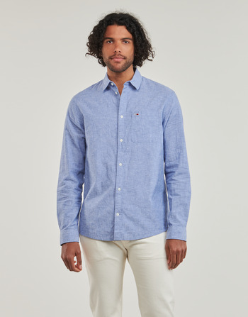 Tommy Jeans TJM REG LINEN BLEND SHIRT