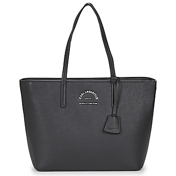 Torby Damskie Torby shopper Karl Lagerfeld RSG METAL LG TOTE Czarny