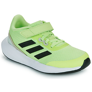 Buty Dziecko Trampki niskie Adidas Sportswear RUNFALCON 3.0 EL K Żółty / Fluo