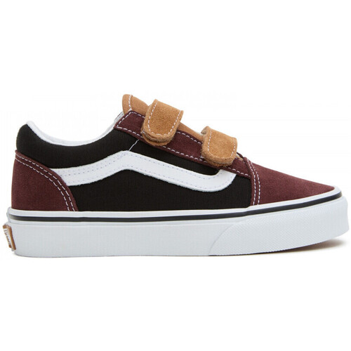 Buty Dziecko Buty skate Vans Old skool v color block Czarny